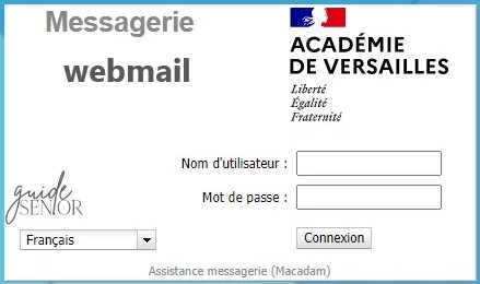 authentification portail messagerie ac versailles webmail arena ent identification